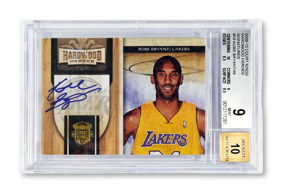 2009年PANINI科比签名卡（BGS 9/10）