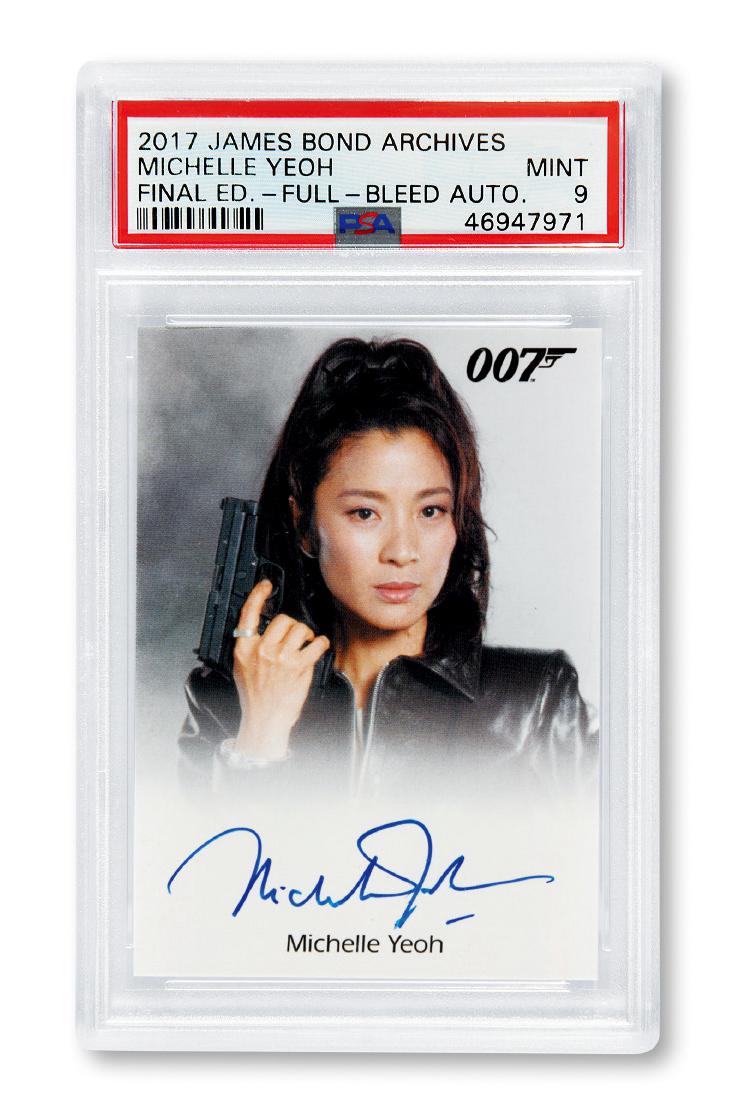 2017年RITTENHOUSE杨紫琼签名卡（PSA 9）
