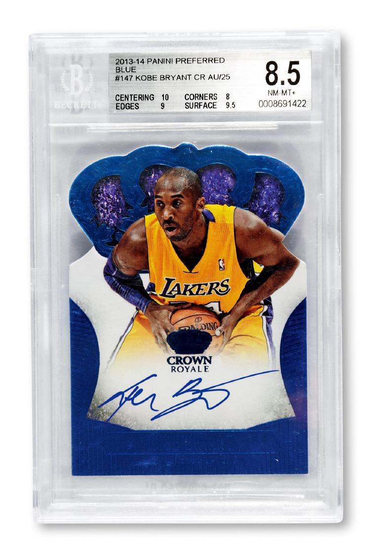 2013年PANINI科比签名卡（BGS 8.5/10）