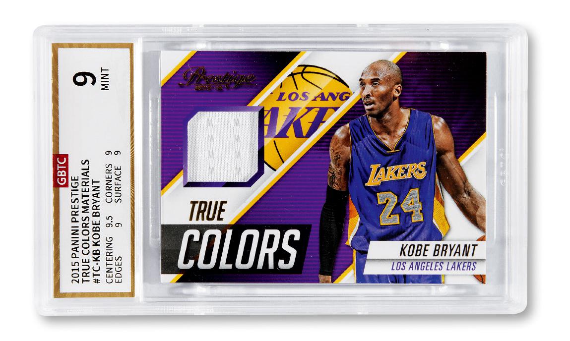 2015年PANINI科比球衣卡（GBTC 9）