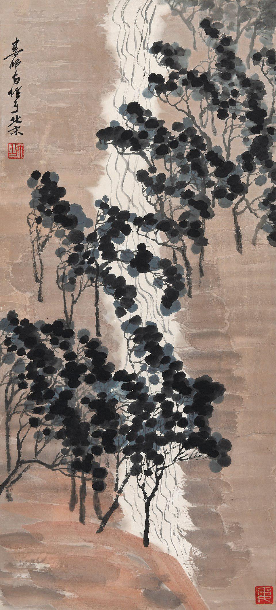 娄师白 木叶泉声  
